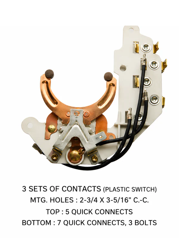 STATIONARY SWITCH REPLACEMENT FOR A.0. SMITH / CENTURY
