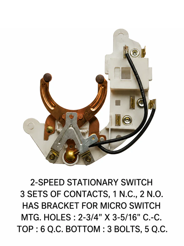 STATIONARY SWITCH REPLACEMENT FOR A.0. SMITH / CENTURY