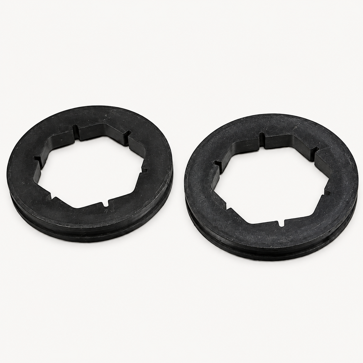 1182A Rubber Mounting Rings with Steel Band - 2 Pack