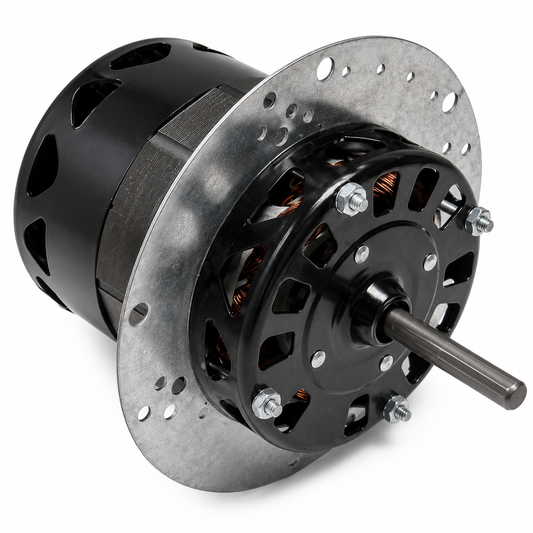 Emotortek OEM Replacement Motors (HVAC/R) 16230 - 1/8 HP - 115 V - 1550 RPM - Single phase