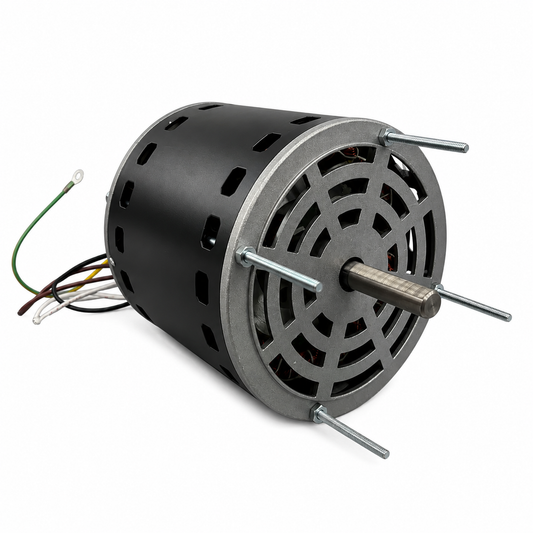 Emotortek OEM Replacement Motors (HVAC/R) 1808152 - 1/6 HP - 230 V - 800 RPM - Single phase