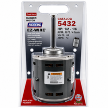 Charger l'image dans la galerie, US Motors Fan &amp; Blower Motors (HVAC/R)  5432 - 1/2 HP - 115 V - 1075 RPM - Single phase