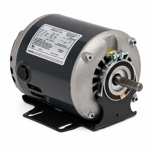 US Motors  Fan & Blower Motors (HVAC/R)  8000 - 1/4 HP - 115 V - 1725 RPM - Single phase
