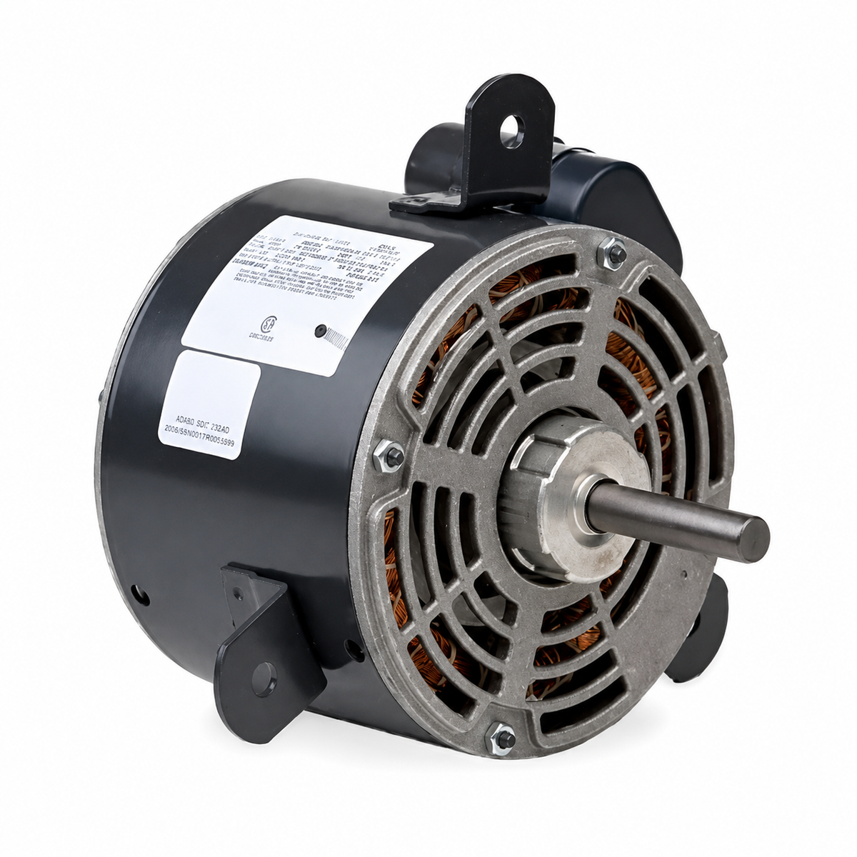 US Motors OEM Replacement Motors (HVAC/R) 8330 - 1/4 HP - 230 V - 1625 RPM - Single phase