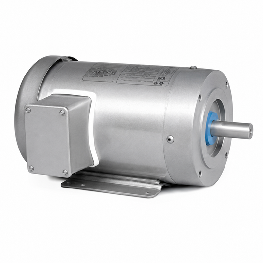 BALDOR CESSWDM3546T Industrial Electric Motor 1 HP - 230/460 V - 1760 RPM - Three phase
