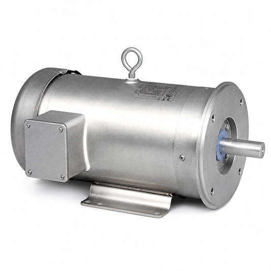BALDOR CESSWDM3615T STAINLESS Industrial Electric Motor 5 HP - 230/460 V - 1750 RPM - Three phase