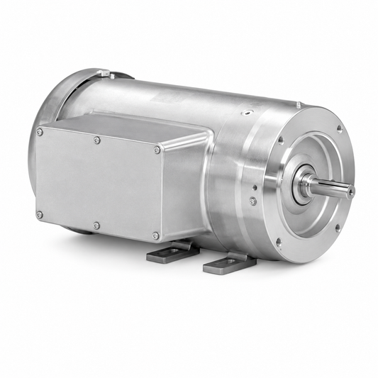 BALDOR CFSWDM3555T-E STAINLESS Industrial Electric Motor 2 HP - 230/460 V - 3450 RPM - Three phase