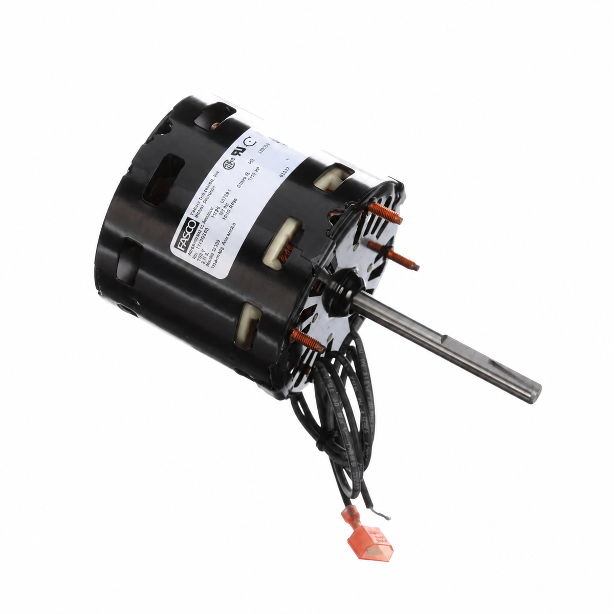 Fasco Fan & Blower Motors (HVAC/R) D109 - 1/15 HP - 115 V - 1600 RPM - Single phase