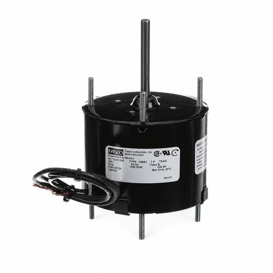 Fasco Fan & Blower Motors (HVAC/R) D124 - 1/50 HP - 115 V - 1500 RPM - Single phase