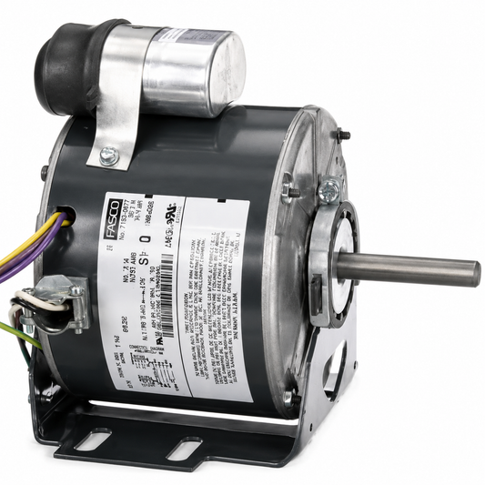 Fasco Unit Heater Motors (HVAC/R)  D736 - 1/6 HP - 115 V - 1625 RPM - Single phase