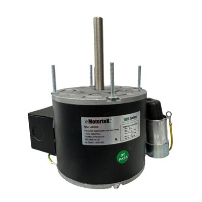 Emotortek OEM Replacement Motors (HVAC/R) J020E - 1/10 HP - 115 V - 1550 RPM -Single phase