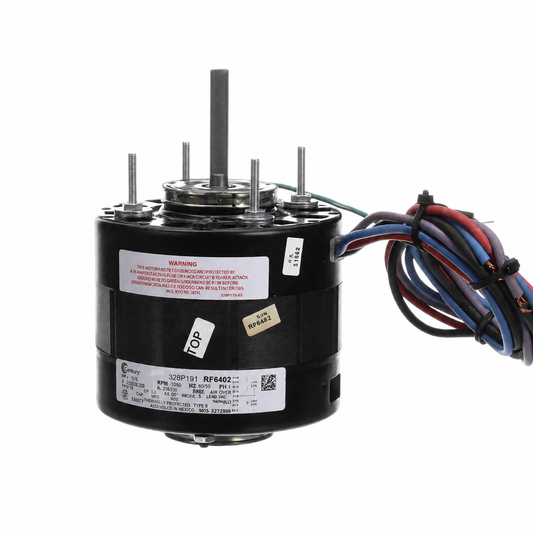 Century Refrigeration Motors (HVAC/R)  RF6402 - 1/10 HP - 115/208-230 V - 1050 RPM - Single phase
