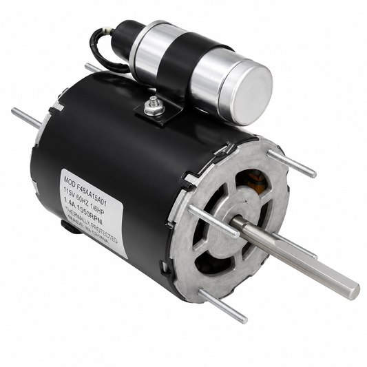 Emotortek OEM Replacement Motors (HVAC/R) UFM78 - 1/10 HP - 115/230 V - 3200 RPM - Single phase