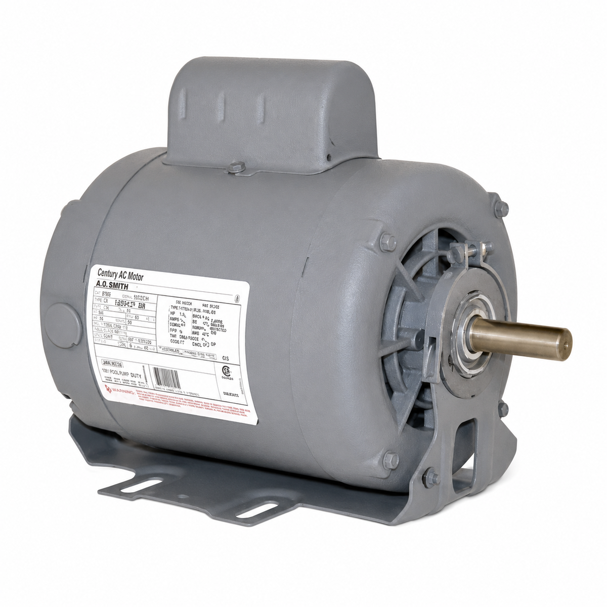Century Fan & Blower Motors (HVAC/R) - B590 - 1/2 HP - 115/208-230 V - 3450 RPM - Single phase