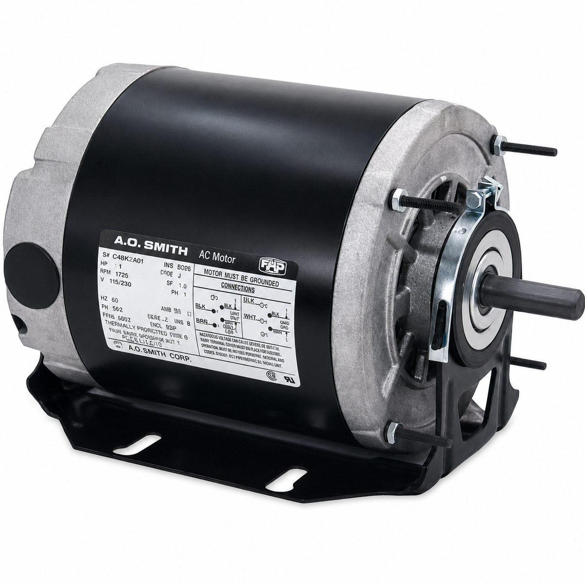 Century Fan & Blower Motors (HVAC/R)  BF2034 - 1/3 HP - 115/230 V - 1725 RPM - Single phase
