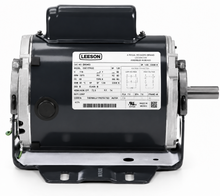 Charger l'image dans la galerie, Leeson Belted Fan Motors (HVAC/R) C216 - 1/3 HP - 115/208-230 V - 1725 RPM - Single phase