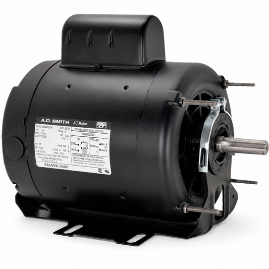 Century General Purpose Motors (HVAC/R) C412V - 1/2 HP - 115/230 V - 1725 RPM - Single phase