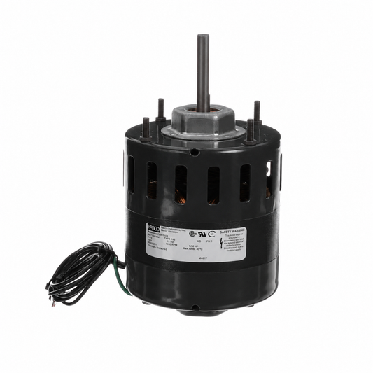 Fasco Fan & Blower Motors (HVAC/R) D112 - 1/10 HP - 115 V - 1500 RPM - Single phase