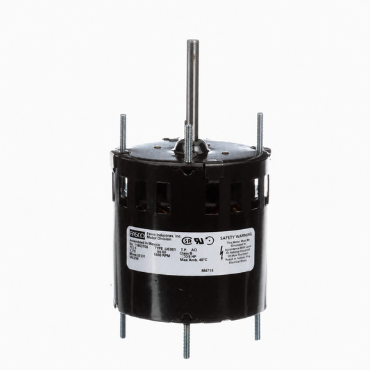 Fasco Fan & Blower Motors (HVAC/R) D131 - 1/40 HP - 115 V - 1500 RPM - Single phase