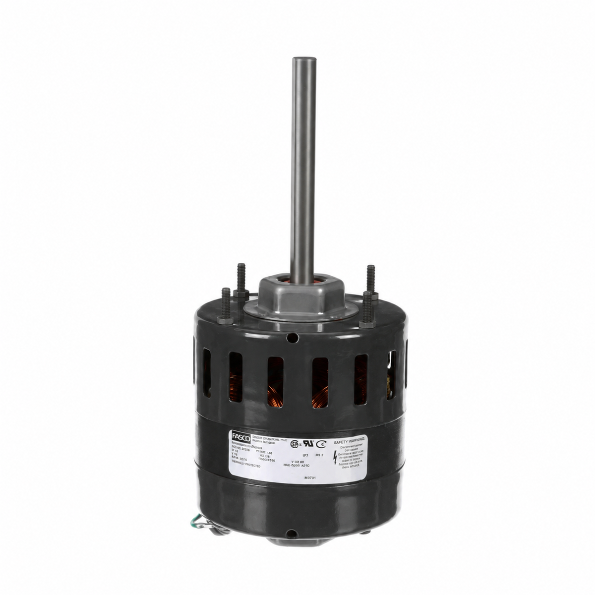 Fasco Fan & Blower Motors (HVAC/R) D312 - 1/15 HP - 115 V - 1550 RPM - Single phase