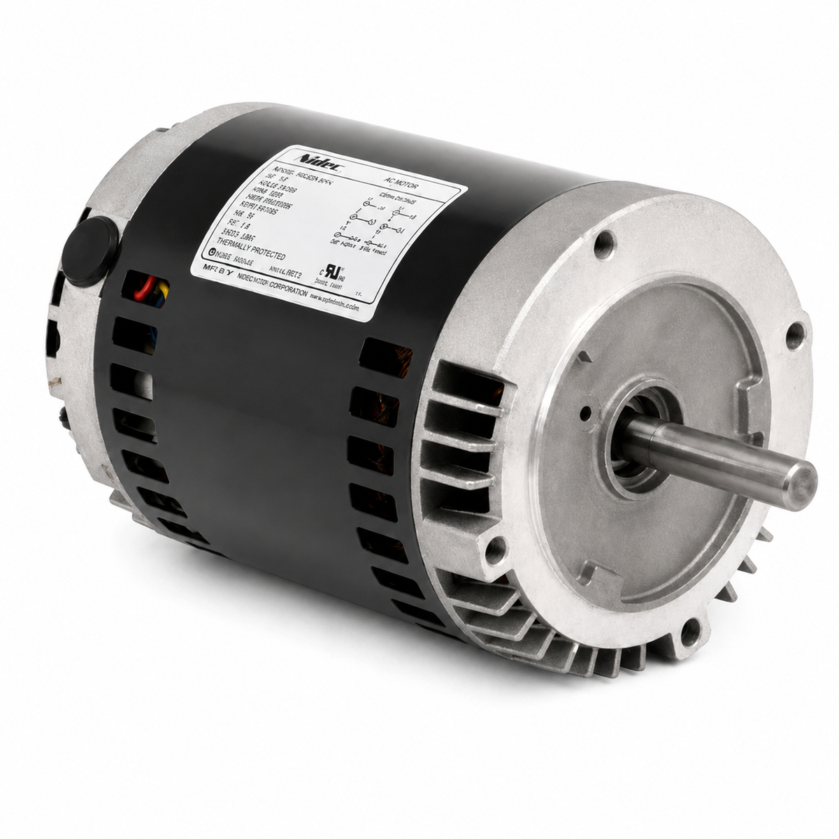 US Motors General Purpose Motors (HVAC/R) D34CP2PCR - 3/4 HP - 115/230 V - 1725 RPM - Single phase