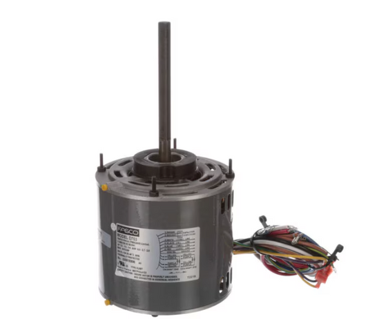 Fasco Fan & Blower Motors (HVAC/R) D703 - 1/2 HP - 208/230 V - 1075 RPM - Single phase