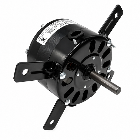 Emotortek OEM Replacement Motors (HVAC/R) E015 - 1/20 HP - 230 V - 1060 RPM - Single phase