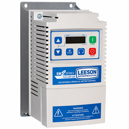 1 HP LEESON SM2 VECTOR NEMA1 VFD 400-480V 3PH INPUT 174621.00