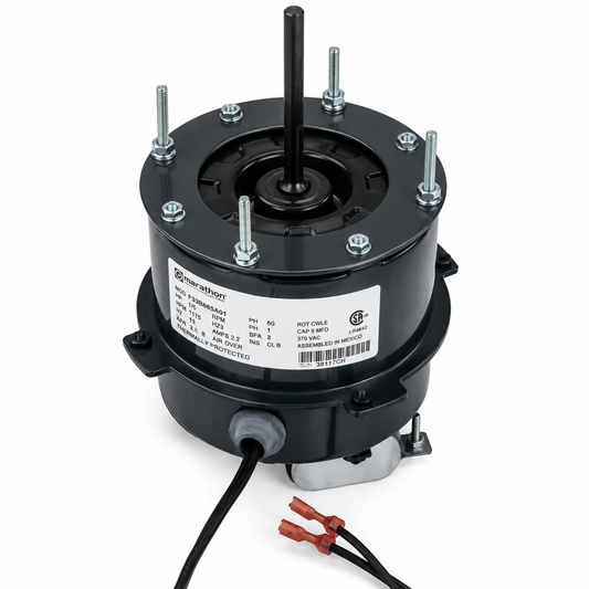 Modine OEM Replacement Motors (HVAC/R) 9F30213 - 1/12 HP - 115 V - 1625 RPM - Single phase