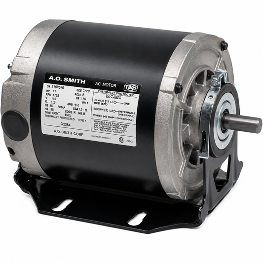 Century  Fan & Blower Motors (HVAC/R)  RB2034 - 1/3 HP - 115 V - 1725RPM - Single phase