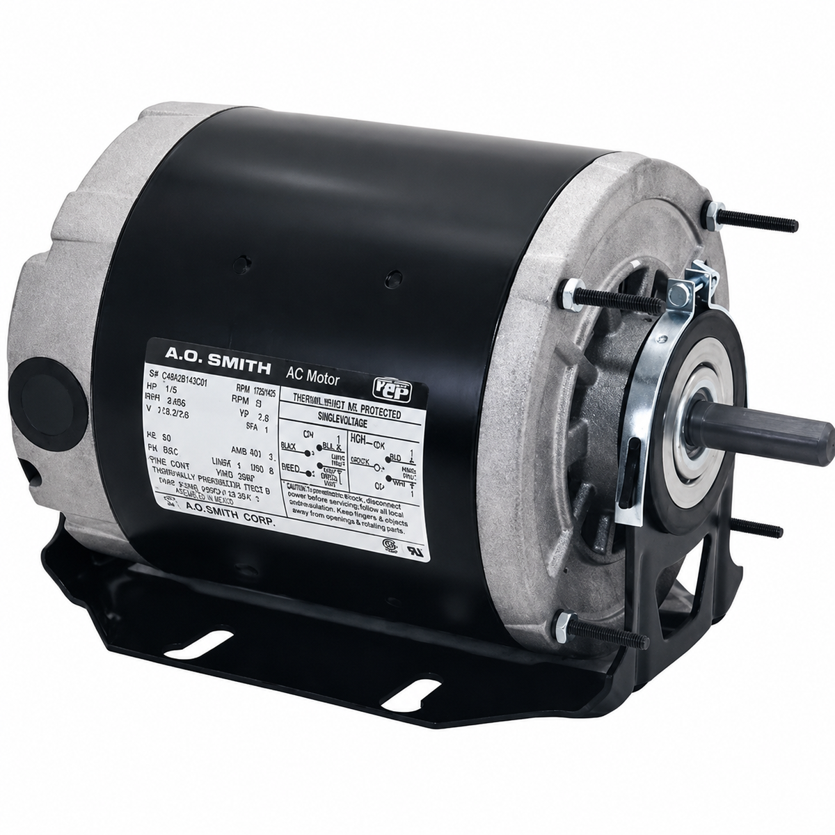 Century  Fan & Blower Motors (HVAC/R)  SGF2034V4 - 1/3 HP - 115/230 V - 1725 RPM - Single phase