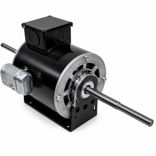 Emotortek OEM Replacement Motors (HVAC/R) SS1893 - 1/15 HP - 115 V - 1550 RPM - Single phase