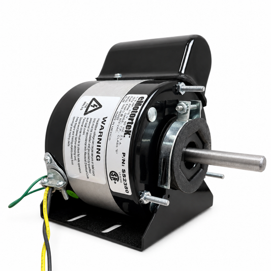 Emotortek  OEM Replacement Motors (HVAC/R)  SS2380 - 1/8 HP - 115 V - 1075 RPM - Single phase