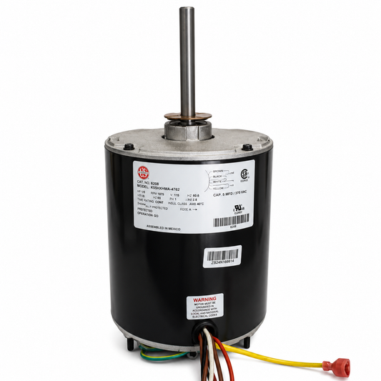 US Motors OEM Replacement Motors (HVAC/R)  1098H - 1/2 HP 575 V - 1075 RPM - Single phase