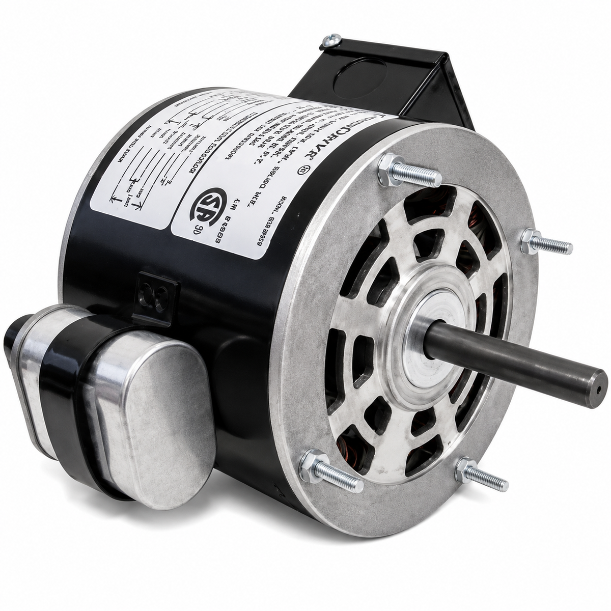 Emotortek OEM Replacement Motors (HVAC/R) SS800 - 1/2 HP - 115/230 V - 1625 RPM - Single phase