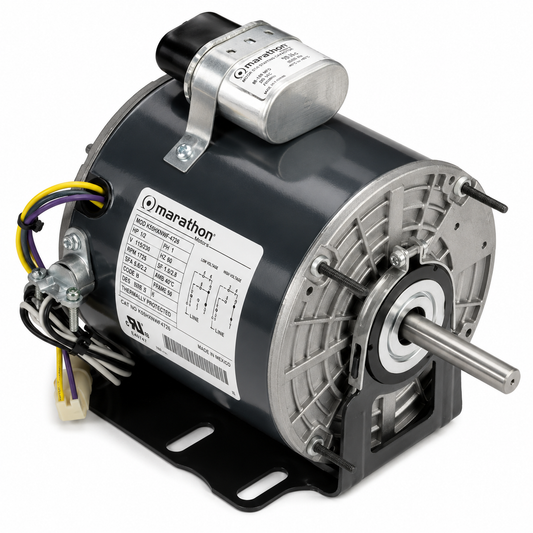 Leeson  Unit Heater Motors (HVAC/R)  X304 - 1/3 HP - 115 V - 1075 RPM - Single phase